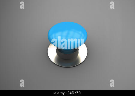 Zusammengesetztes Bild blau Taster Stockfoto