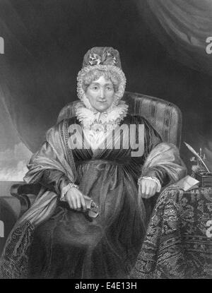 Hannah More, 1745-1833, ein englischer religiöser Schriftsteller und Philanthrop, Stockfoto