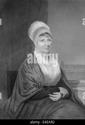 Elizabeth Fry, 1780-1845, geb. Gurney, einem englischen Gefängnis-Reformer, Sozialreformer und christlichen Philanthrop Stockfoto