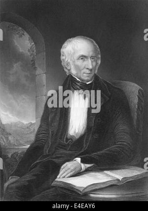 William Wordsworth, 1770-1850, ein britischer Dichter der englischen Romantik Stockfoto