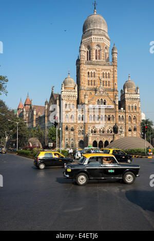 Municipal Corporation Gebäude in Mumbai. Stockfoto