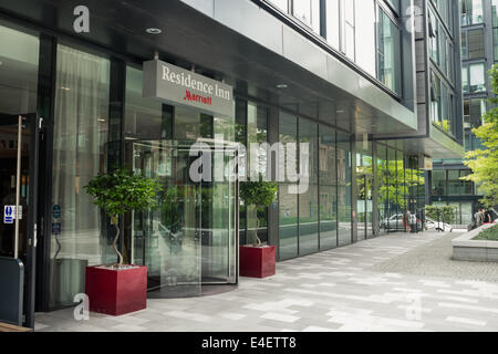 Außenseite des Marriott Hotel in Edinburghs Viertelmeile Bezirk Stockfoto