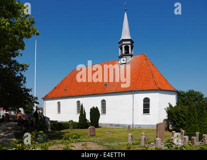 Gilleleje Kirche, Nordseeland, Dänemark Stockfoto