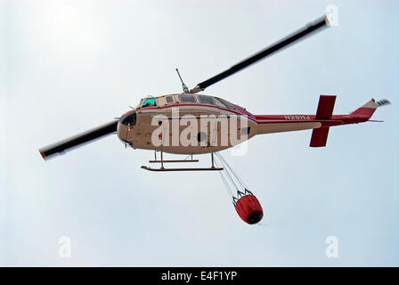 Fire Fighter Hubschrauber, USA Stockfoto