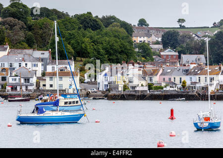 Spülung Dorfes gegenüber Falmouth Cornwall England uk gb Stockfoto