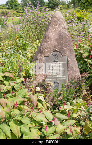 Air Chief Marshal Hugh Dowding Memorial in Calverley Gelände, Royal Tunbridge Wells, West Kent, England, UK Stockfoto