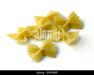 Nudeln, farfalle Stockfoto