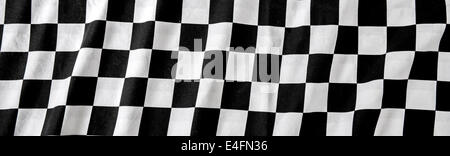 Checkered Flag Stockfoto