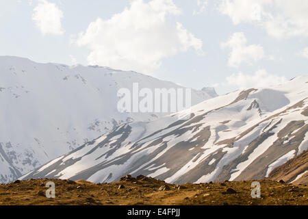 Cajon del Maipo in der Nähe von Embalse El Yeso Reservoir, Anden, Chile Stockfoto