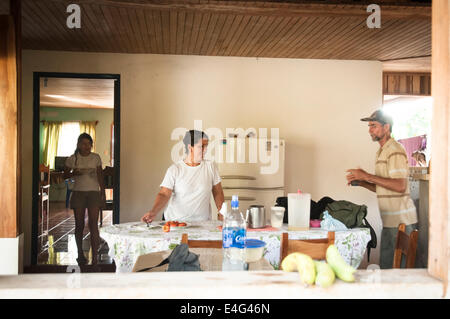 Verein ASEPALECO Ökoprojekt in der natürlichen Reserve Karen Mogensen in Nicoya, Costa Rica, Mittelamerika Stockfoto