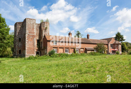 Die Ruinen des Palastes Otford, Kent, England, UK. Stockfoto