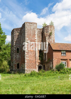 Die Ruinen des Palastes Otford, Kent, England, UK. Stockfoto