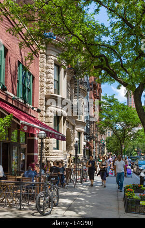 Brooklyn, New York. Restaurant in der Montague Street in Brooklyn Heights, Brooklyn, New York City, NY, USA Stockfoto