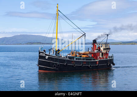 VIC 32 Dampf Kugelfisch Ansätze Crinan Stockfoto