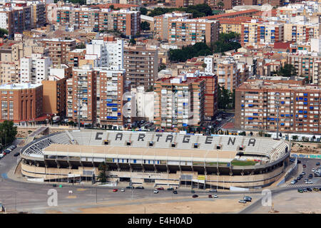 Stadion in Cartagena, Region Murcia, Spanien Stockfoto