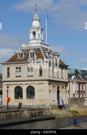 Das Custom House Quay Purfleet. King's Lynn, Norfolk. VEREINIGTES KÖNIGREICH. Stockfoto