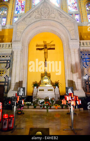 Nationaler Schrein von St. Therese Lisieux Frankreich kleine Blume Basilika Kirche Europa Stockfoto