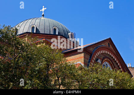 Die beeindruckenden griechischen Kathedrale von St. Sophia in London. Stockfoto