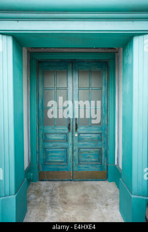 alte Holztür Stockfoto