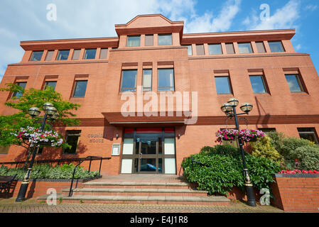 Rathaus Baumwolle Straße Nuneaton Warwickshire Stockfoto