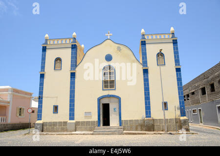 Kirche Santa Isabel in Sal Rei, Boa Vista, Kapverden Stockfoto