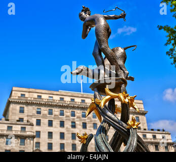 Green Park ist ein Park in der City of Westminster, Zentral-London Stockfoto