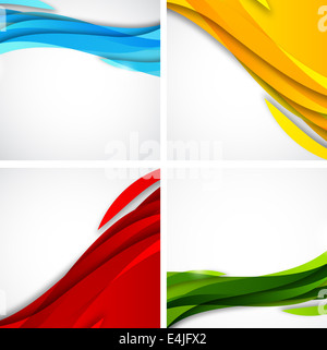Reihe von abstrakten Hintergründen Stockfoto