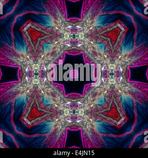 Wunderbar abstrakt dargestellt Glas Objekt Stockfoto