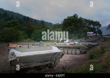 Tanks für Touristen, Podbiel, Slowakei Stockfoto