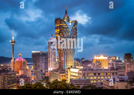 Macao, China Stadt Skyline. Stockfoto