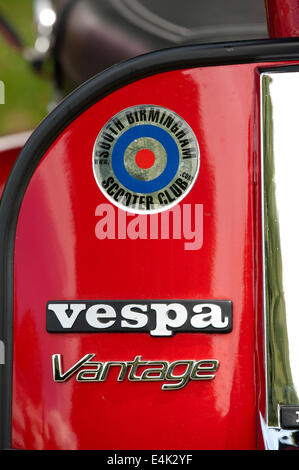 Vespa-Roller-detail Stockfoto