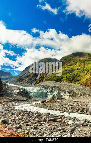 Fox-Gletscher Stockfoto