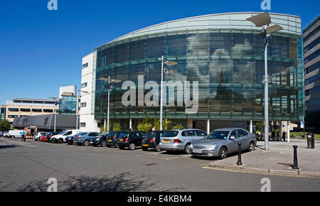 Die Wolfson Medical School Gebäude auf dem Campus der University of Glasgow in westlichen Glasgow Schottland Stockfoto