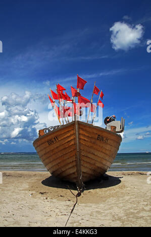 Fischkutter Deutschland Rugia Stockfoto