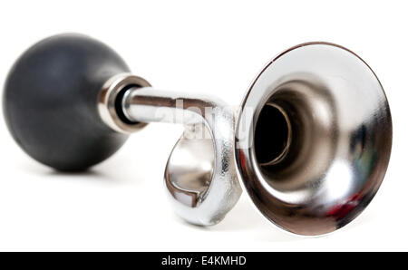 Silber horn Stockfoto