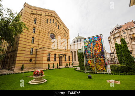 Osteuropa, Ungarn, Budapest, Dohany Straße Synagoge Stockfoto