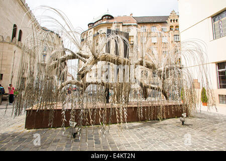 Osteuropa, Ungarn, Budapest, Dohany Straße Synagoge der Baum des Lebens Stockfoto