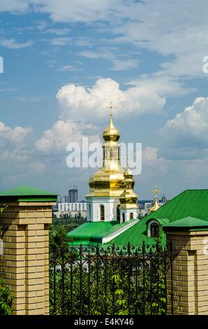 Kiewer Höhlenkloster Kirche Pecherskaya Stockfoto