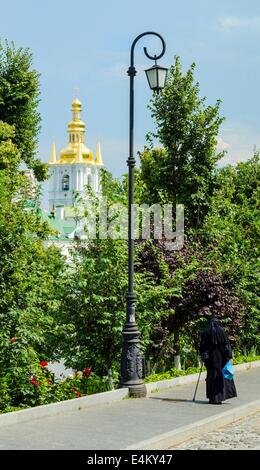 Kiewer Höhlenkloster Kirche Pecherskaya Stockfoto