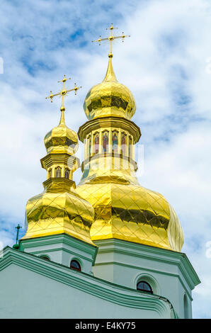 Kiewer Höhlenkloster Kirche Pecherskaya Stockfoto