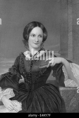 Charlotte Brontë, 1816-1855, ein englischer Schriftsteller und Dichter, Stockfoto