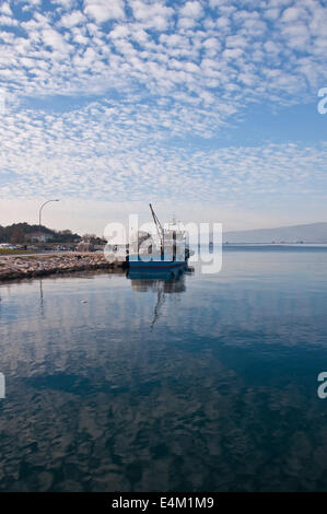 Gemlik Stadt und Gemlik Bucht befindet sich die Northwest Marmarameer, Türkei Stockfoto