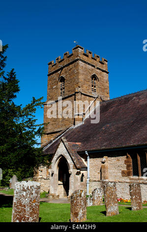 Kirche St. Peter und St. Paul, Butlers Marston, Warwickshire, England, Vereinigtes Königreich Stockfoto