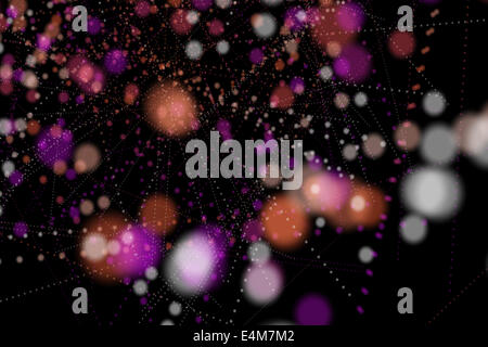 Futuristische Technologie Hintergrund design Stockfoto