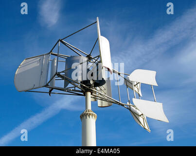Vertikale Achse Windkraftanlage, Cliff House, San Francisco Stockfoto