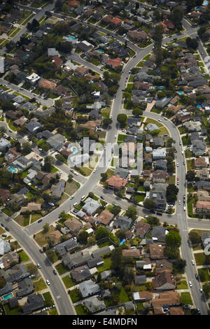 Westchester Nachbarschaft, Los Angeles, Kalifornien, USA - Antenne Stockfoto
