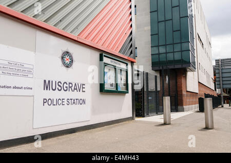 Musgrave Polizeistation, Belfast Stockfoto