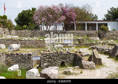 Mausoleum von Halikarnassos, Bodrum, Türkei Stockfoto