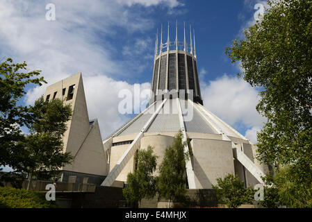 Liverpool Metropolitan Cathedral außen Stockfoto