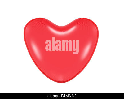Glas Herz Stockfoto